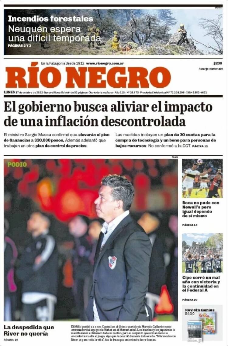 Portada de Rio Negro (Argentina)