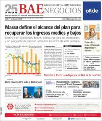 Portada de Buenos Aires Económico (Argentina)