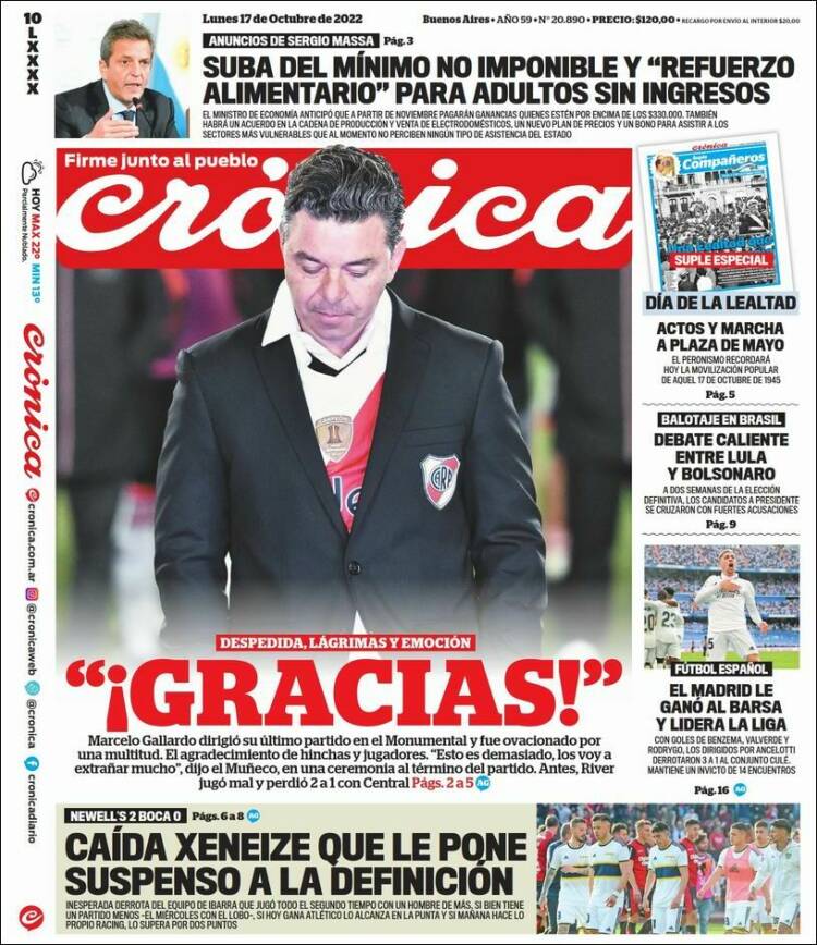 Portada de La Voz del Chaco (Argentina)