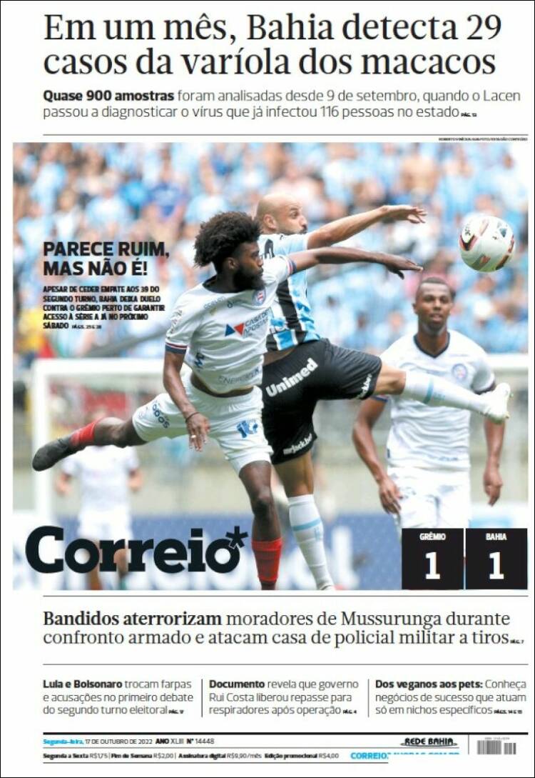 Portada de Correio* (Brasil)