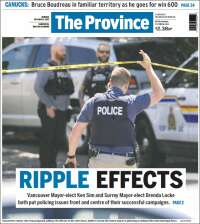 Portada de The Province (Canadá)