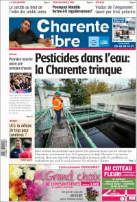 Portada de Charente Libre (Francia)