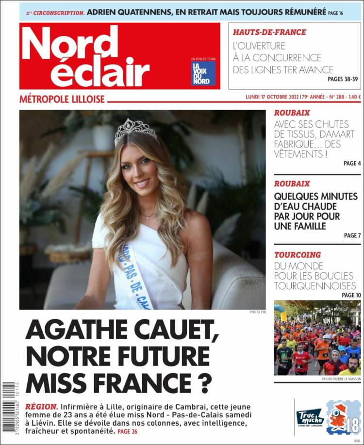 Portada de Nord Éclair (Francia)