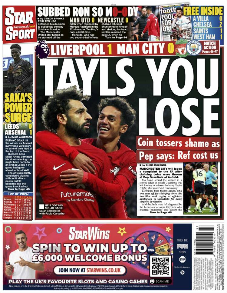 Portada de Star Sport (Reino Unido)