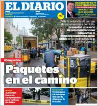 Portada de El Diario NY (USA)