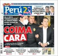 Portada de Perú 21 (Perú)