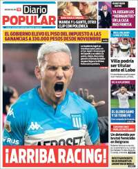 Portada de Diario Popular (Argentina)