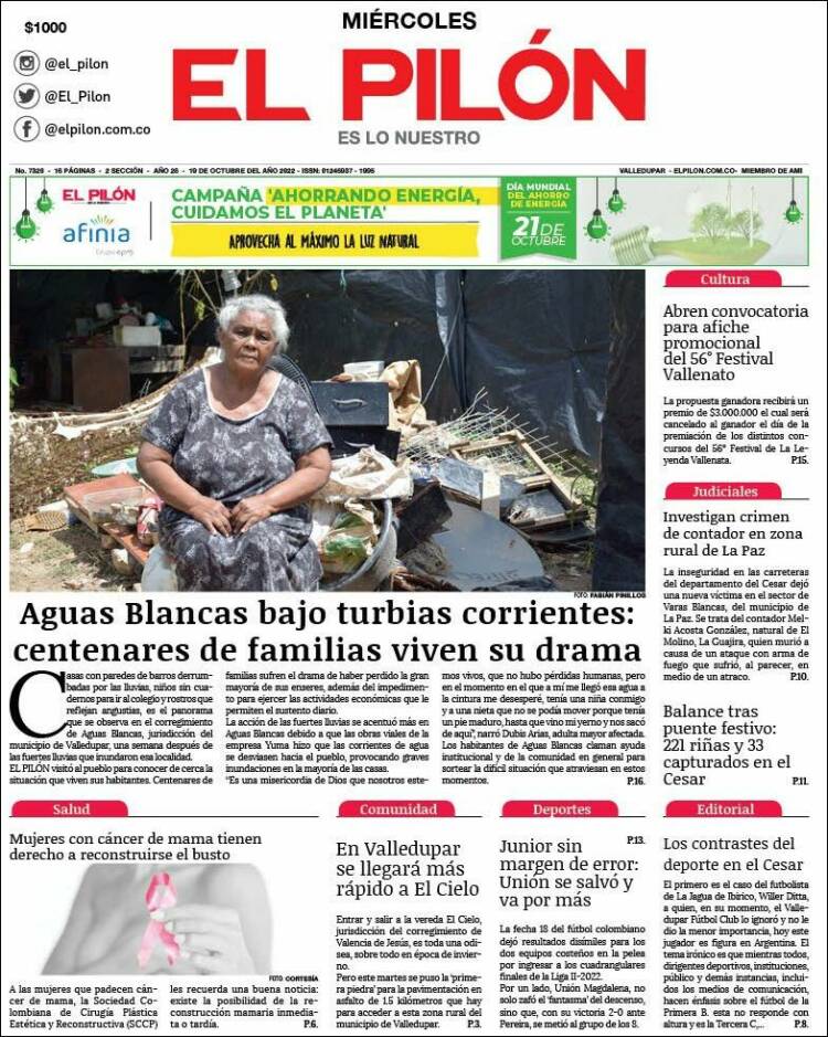 Portada de El Pilón (Colombia)