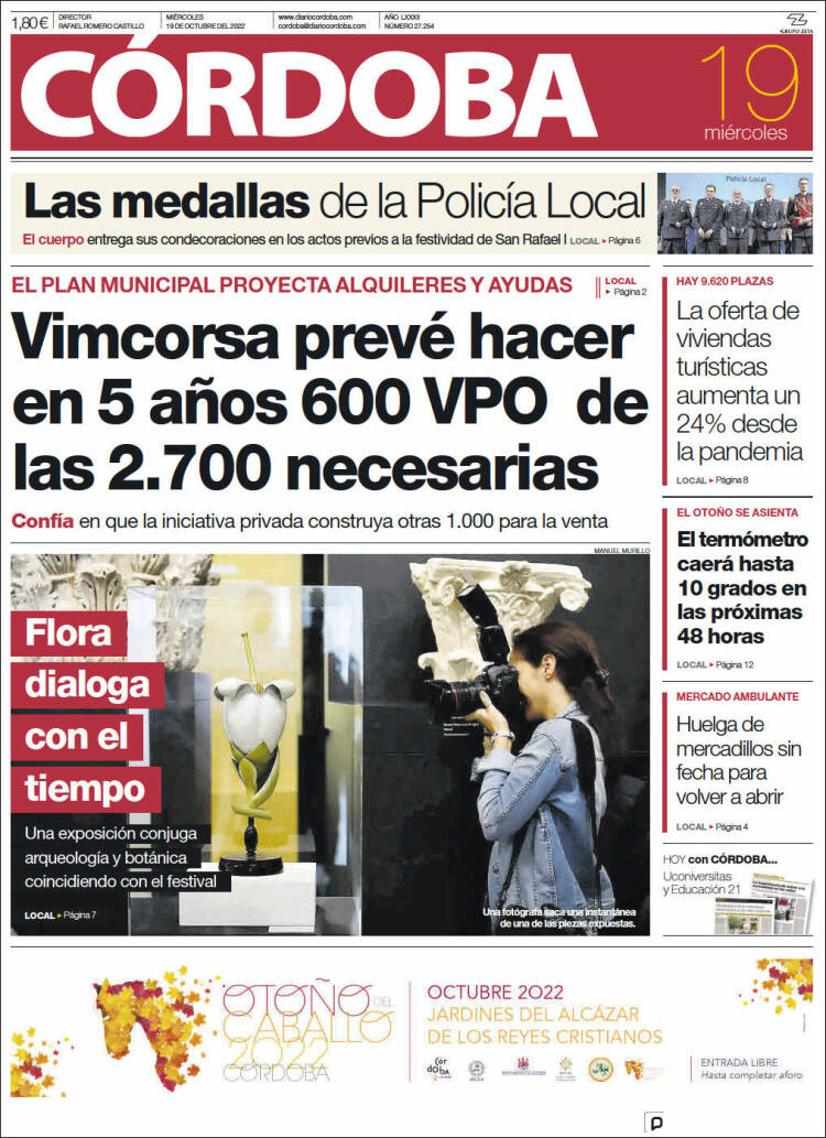 Portada de Diario de Córdoba (España)