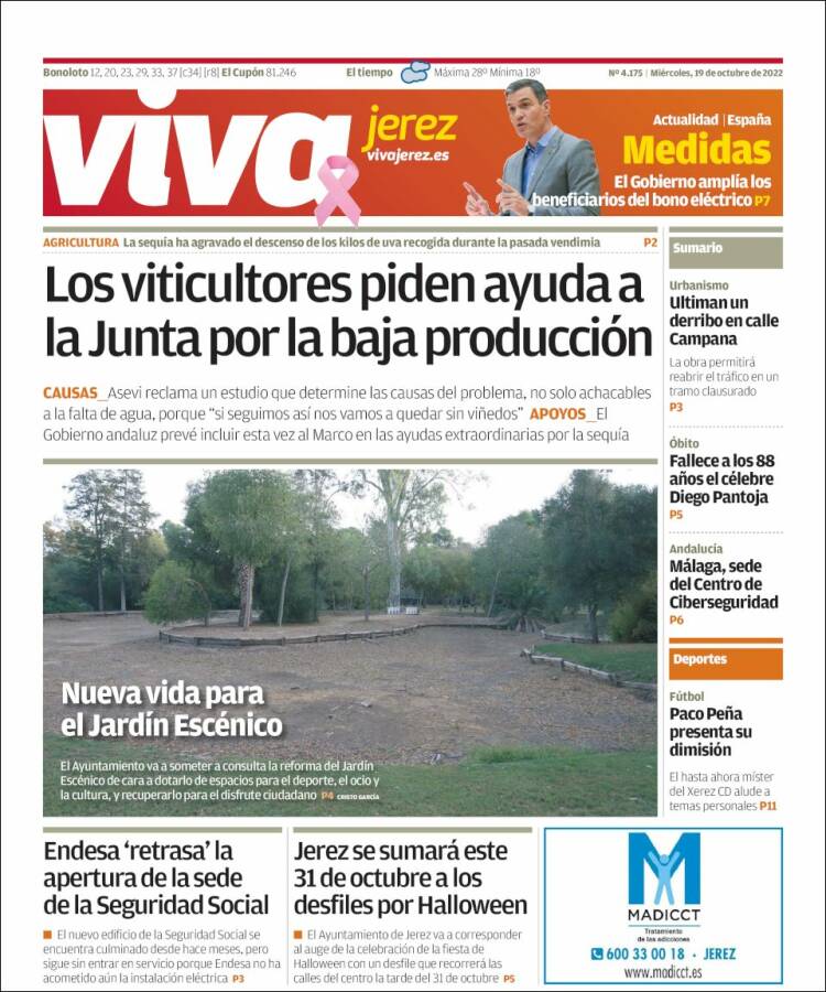 Portada de Información - Jerez (España)