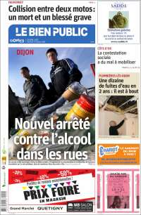 Portada de Le Bien Public (Francia)
