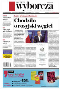 Portada de Gazeta Wyborcza (Polonia)