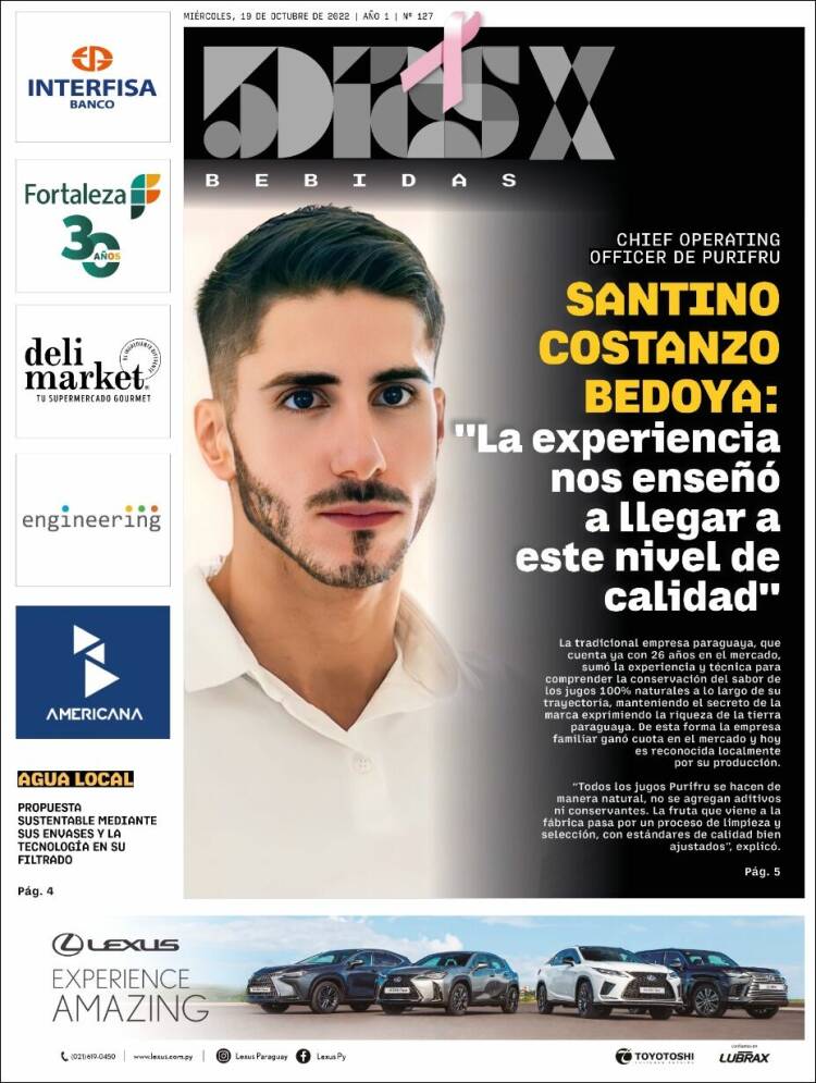 Portada de 5 Días (Paraguay)