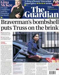 Portada de The Guardian (United Kingdom)