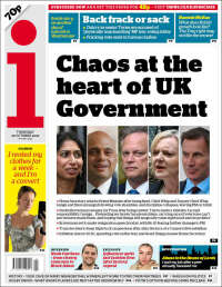 Portada de The i (United Kingdom)