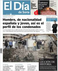 Portada de El Día de Soria (España)