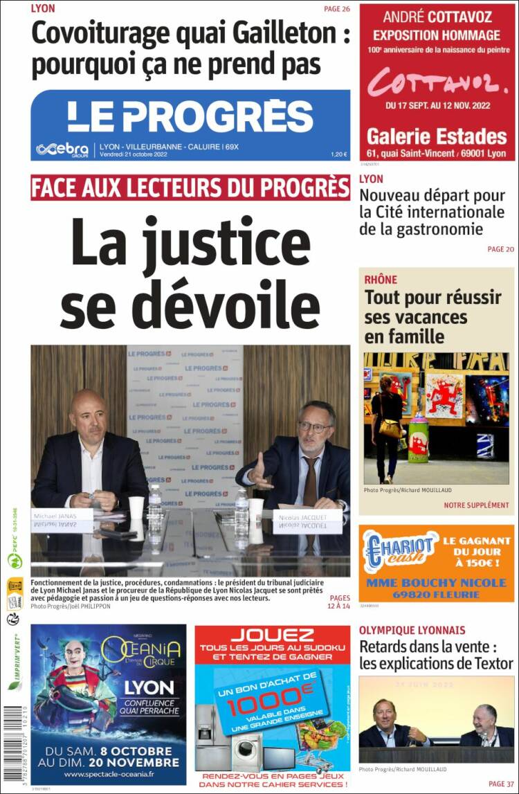 Portada de Progres de Fecamp (France)