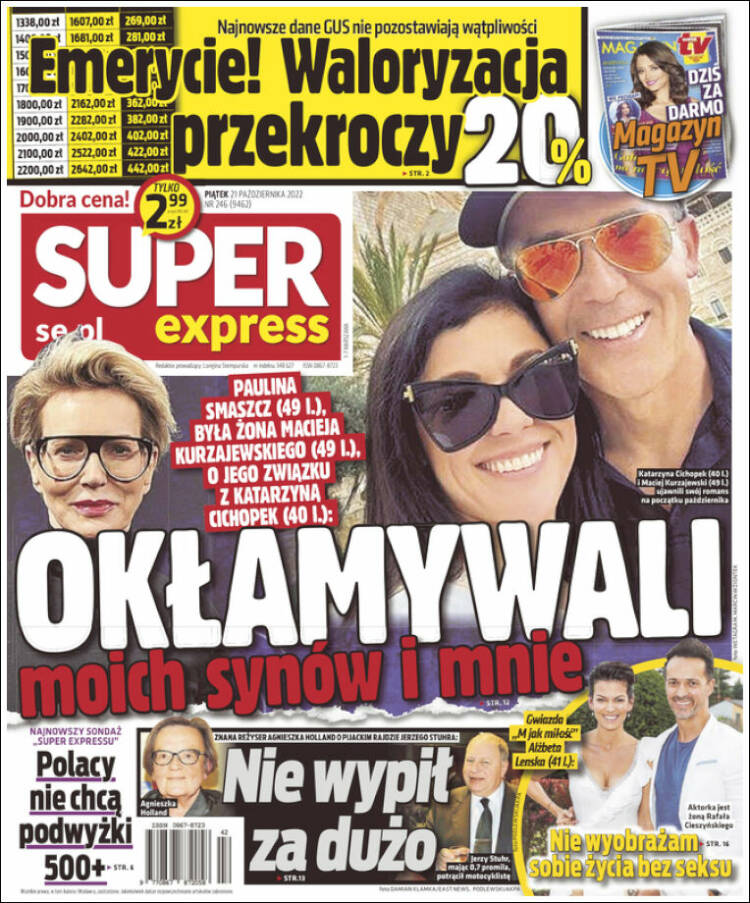 Portada de Super Express (Polonia)