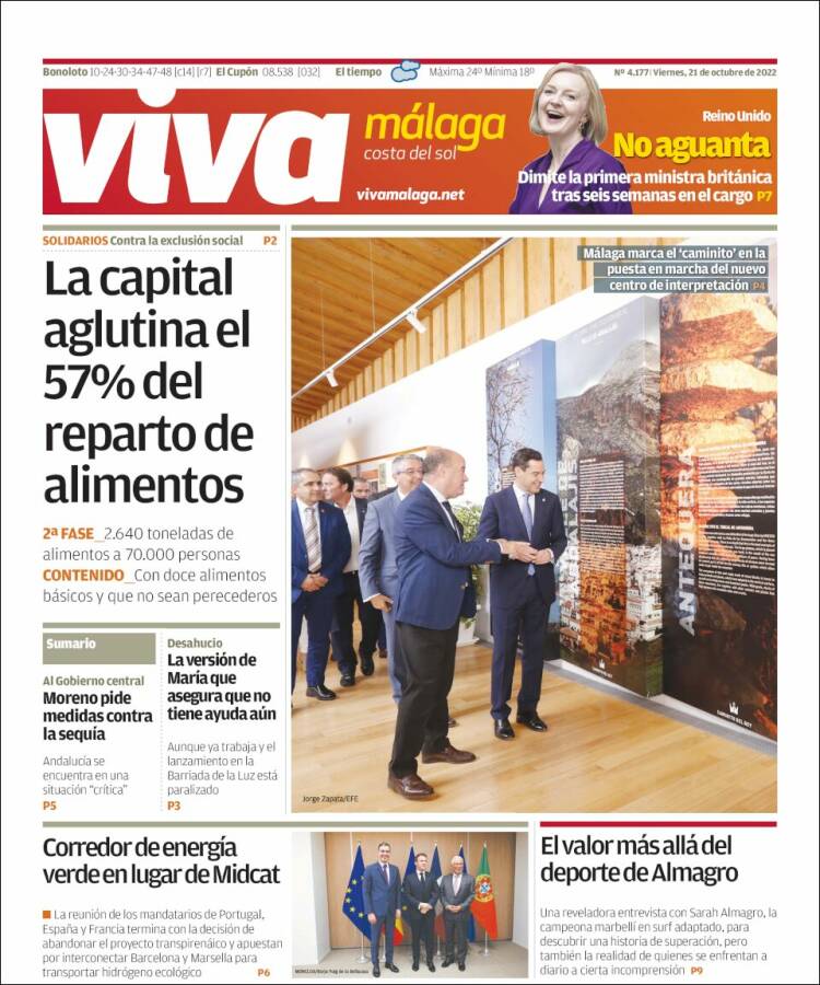 Portada de Viva Málaga (España)