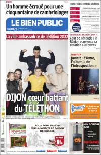 Portada de Le Bien Public (Francia)