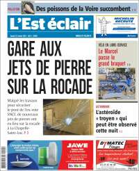 Portada de L'Est Eclair (Francia)
