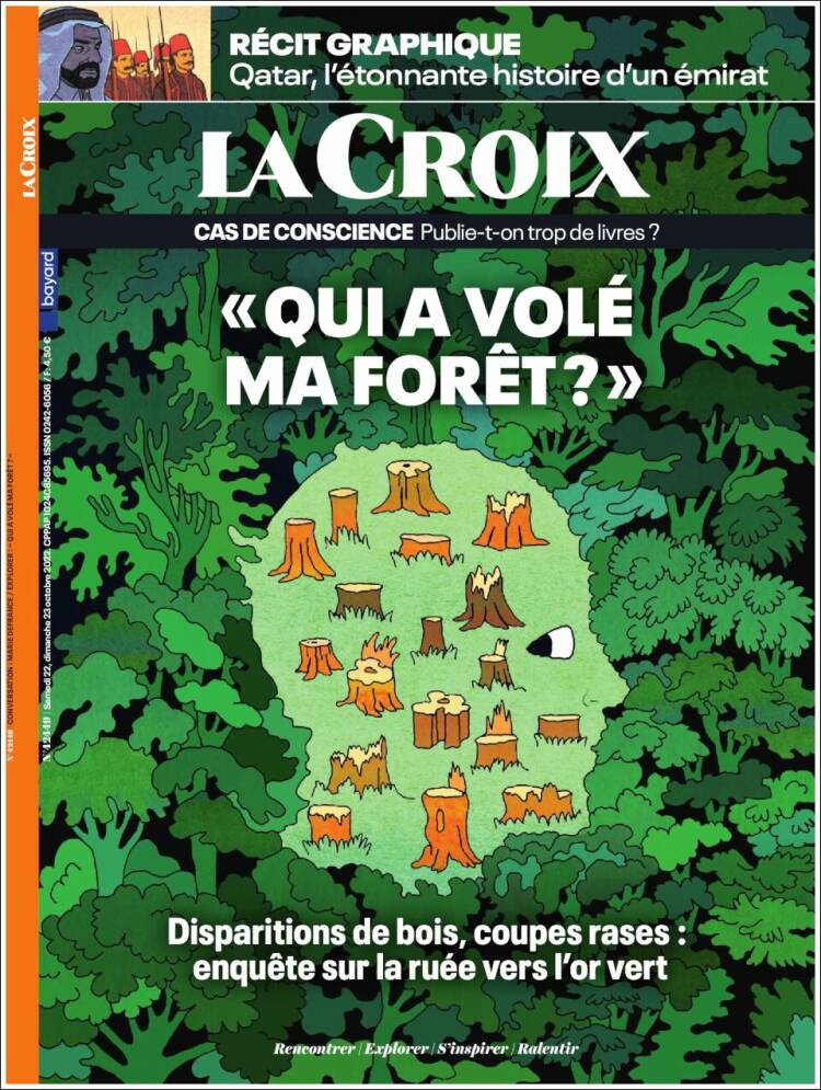 Portada de La Croix (Francia)