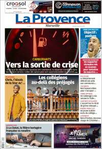 Portada de La Provence (Francia)