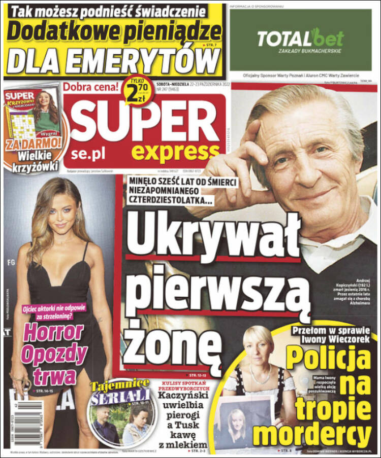 Portada de Super Express (Polonia)