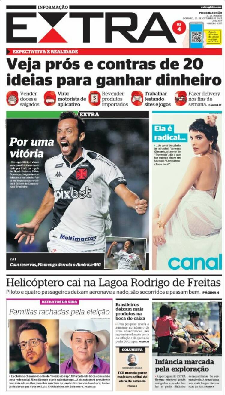 Portada de Extra (Brasil)