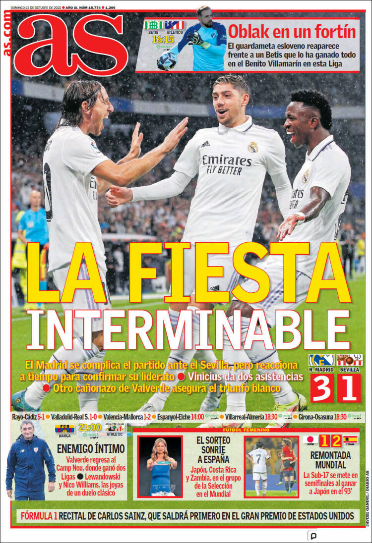 Portada de As (España)