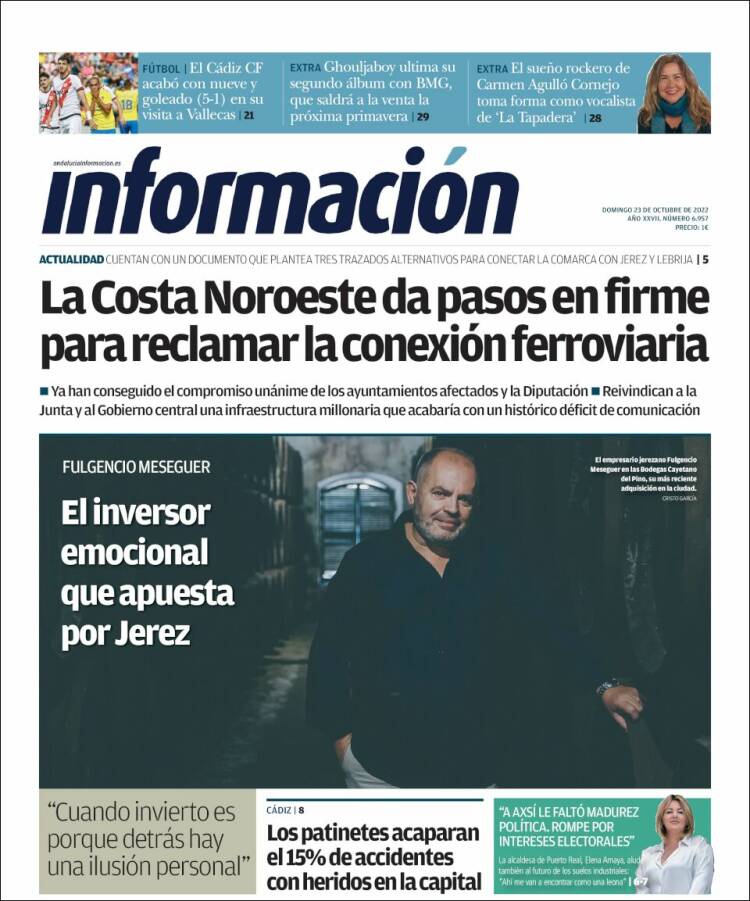 Portada de Información - Jerez (España)