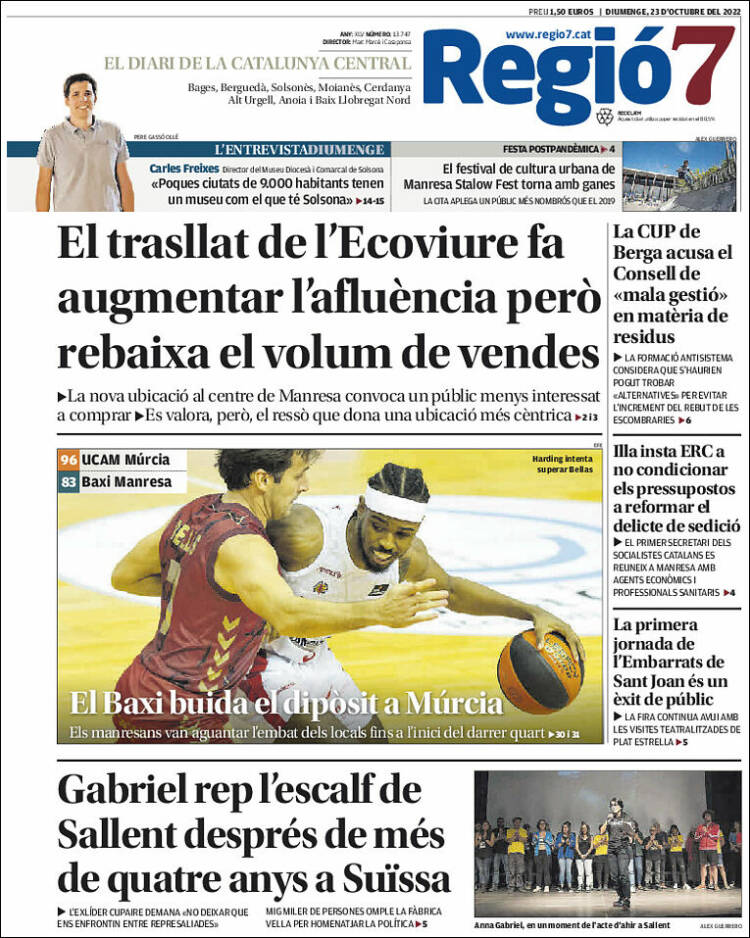 Portada de Regio7 (España)