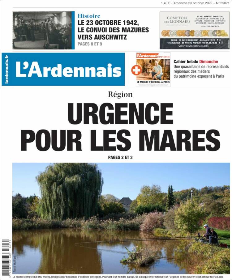 Portada de L'Ardenais (Francia)
