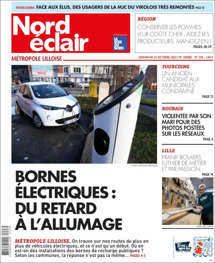 Portada de Nord Éclair (Francia)