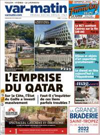 Portada de Var-Matin (Francia)