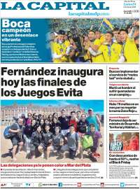 Portada de Diario La Capital - Mar del Plata (Argentina)