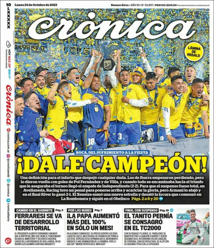 Portada de La Voz del Chaco (Argentina)