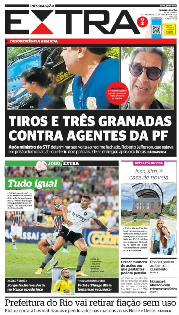 Portada de Extra (Brasil)