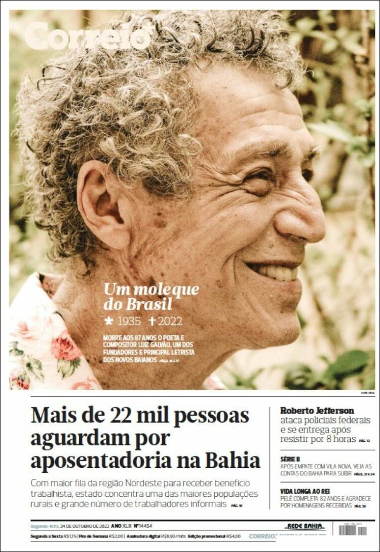 Portada de Correio* (Brasil)