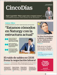 Portada de Cinco Días (España)