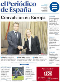 Portada de El Periódico de España (Spain)