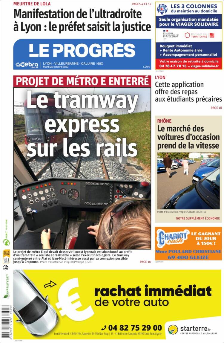 Portada de Progres de Fecamp (Francia)