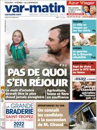 Portada de Var-Matin (Francia)