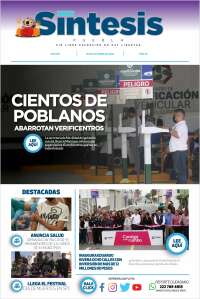Portada de Síntesis - Puebla (M&eacute;xico)