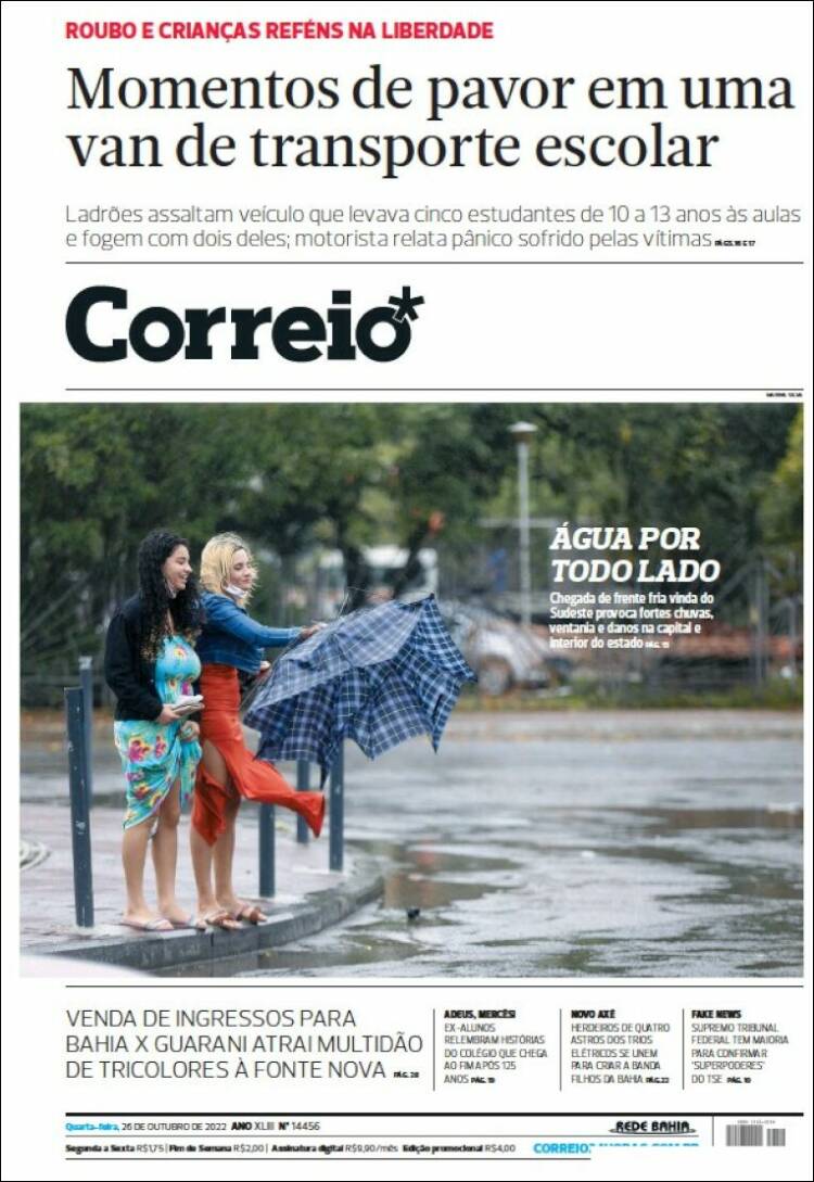 Portada de Correio* (Brasil)