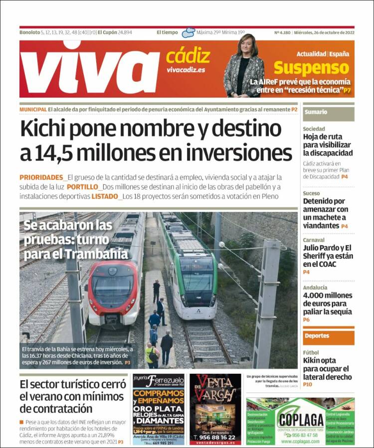 Portada de Información - Cadiz (España)