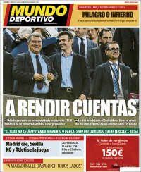 Portada de Mundo Deportivo Bizkaia (España)