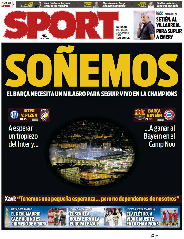 Portada de Sport (España)