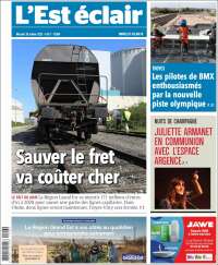 Portada de L'Est Eclair (Francia)