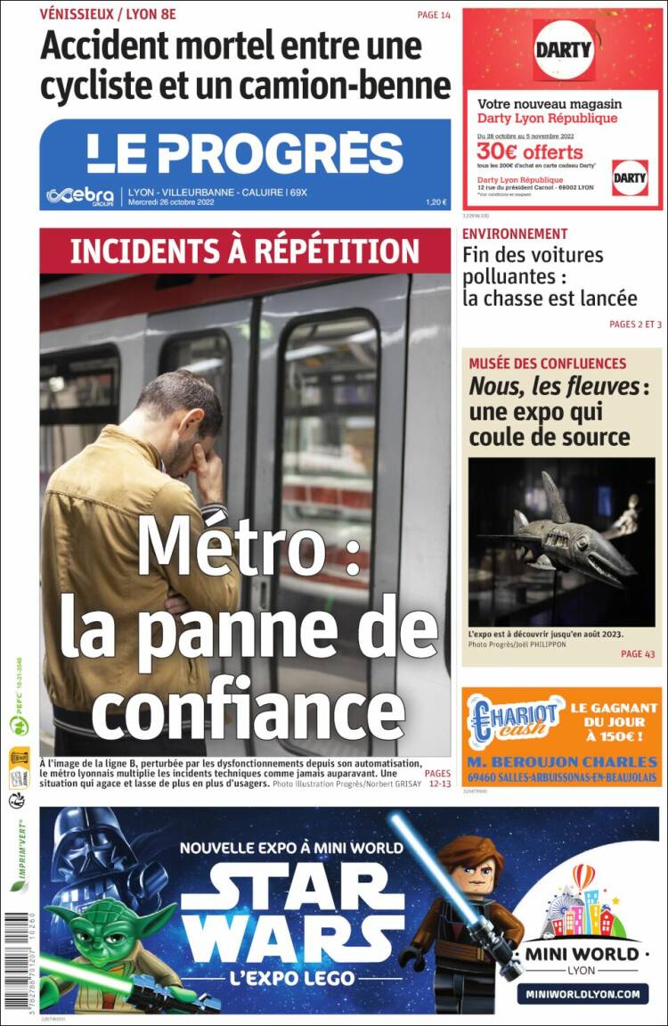 Portada de Progres de Fecamp (Francia)